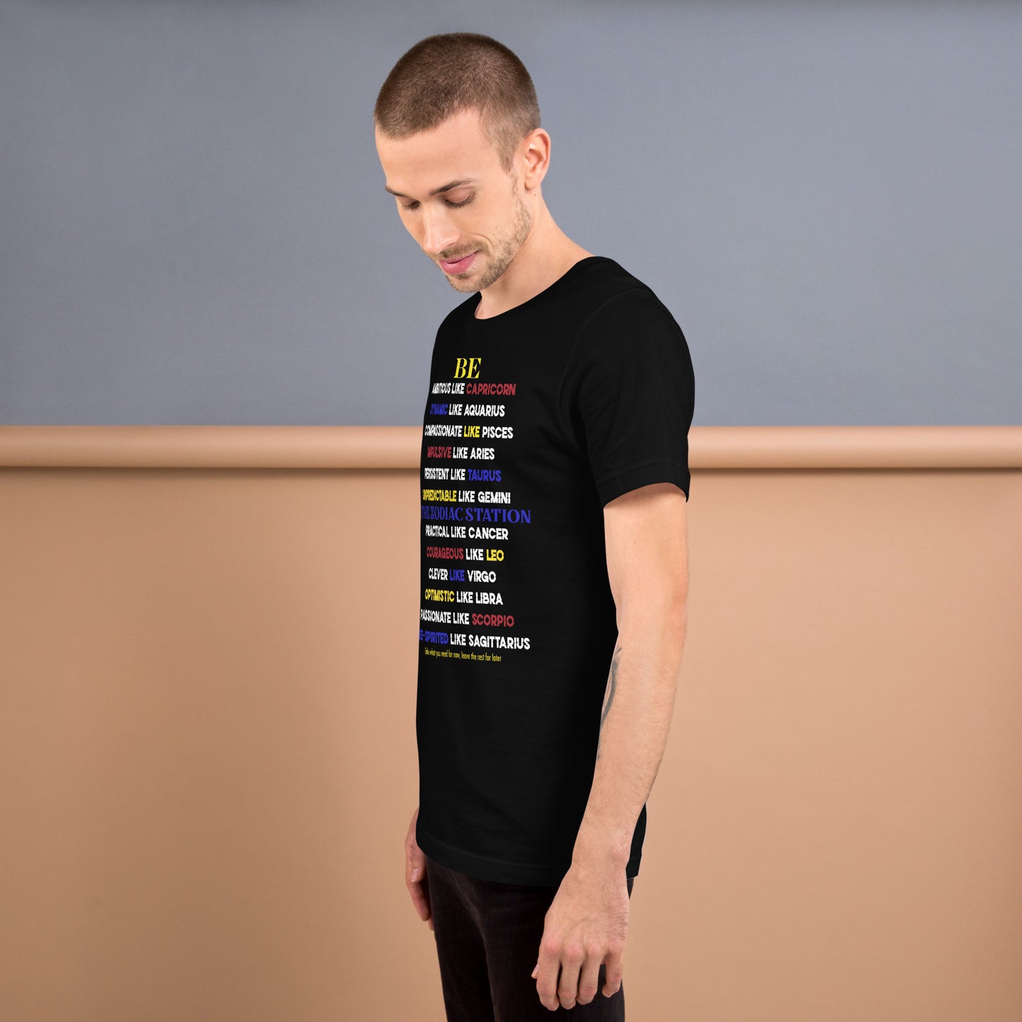 "BE Zodiac T-Shirt - Stylish, Soft & Versatile"