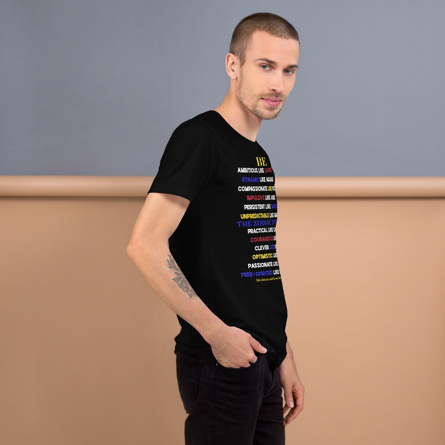 "BE Zodiac T-Shirt - Stylish, Soft & Versatile"