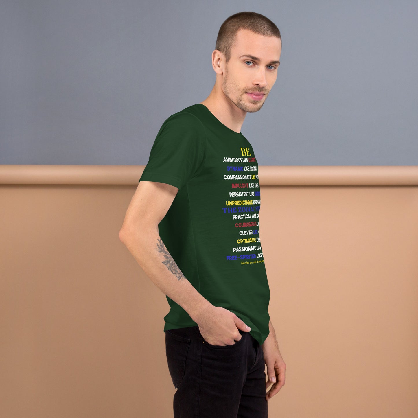 "BE Zodiac T-Shirt - Stylish, Soft & Versatile"