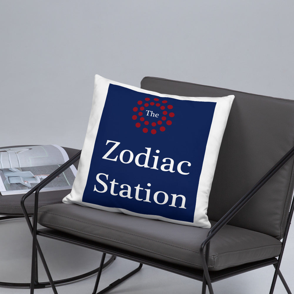 The Zodiac Station Throw Pillow