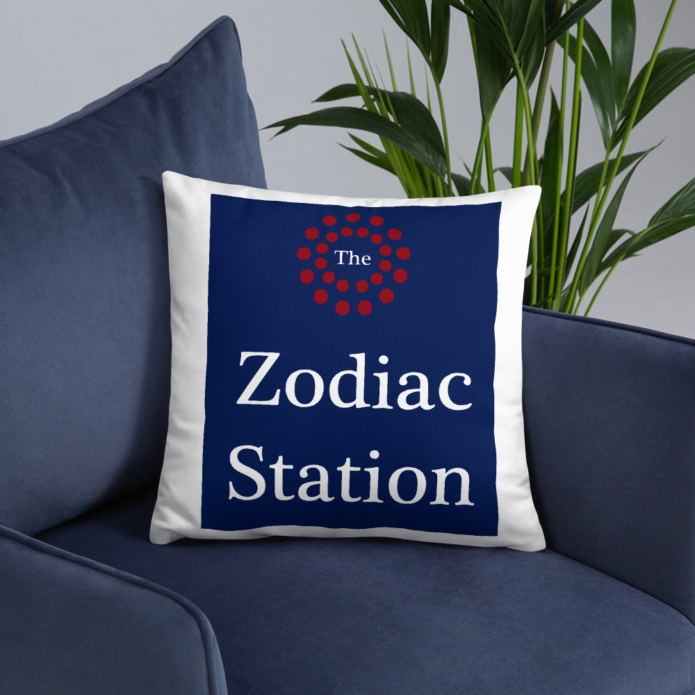 The Zodiac Station Throw Pillow