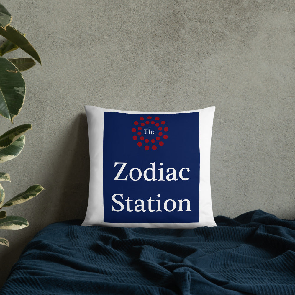 The Zodiac Station Throw Pillow