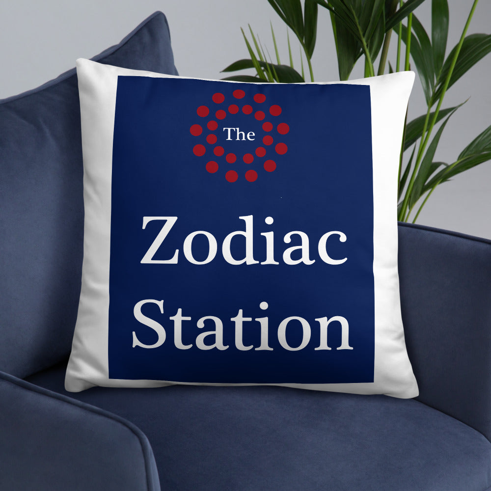 The Zodiac Station Throw Pillow