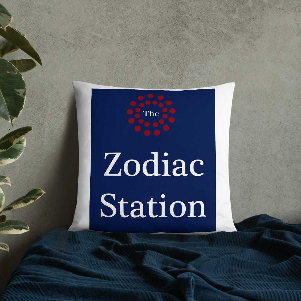 The Zodiac Station Throw Pillow