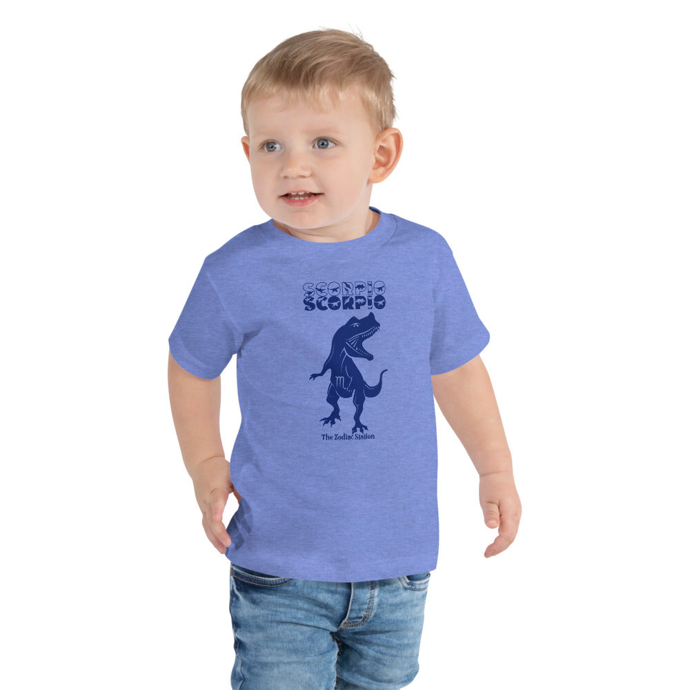 Scorpio Zodiac T-shirt Toddler Dinosaur The Zodiac Station