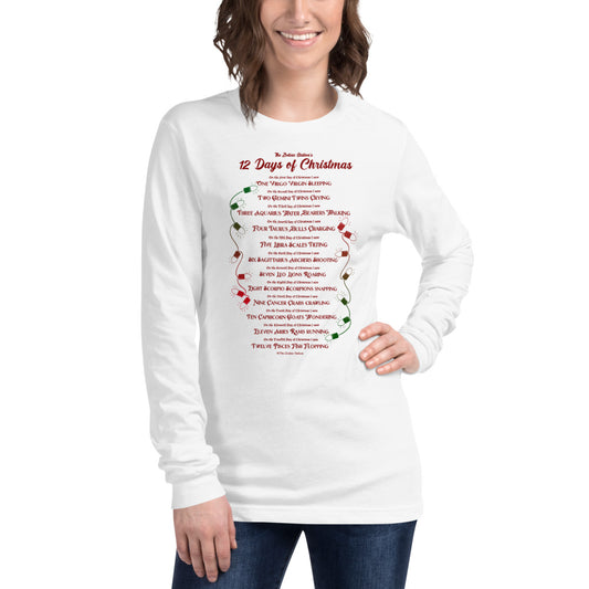 Zodiac Christmas Long Sleeve Shirt 12 Days of Christmas The Zodiac Station