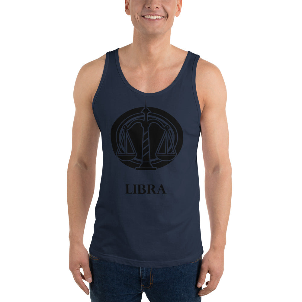 Libra Zodiac Tank Top Stamp The Zodiac Station