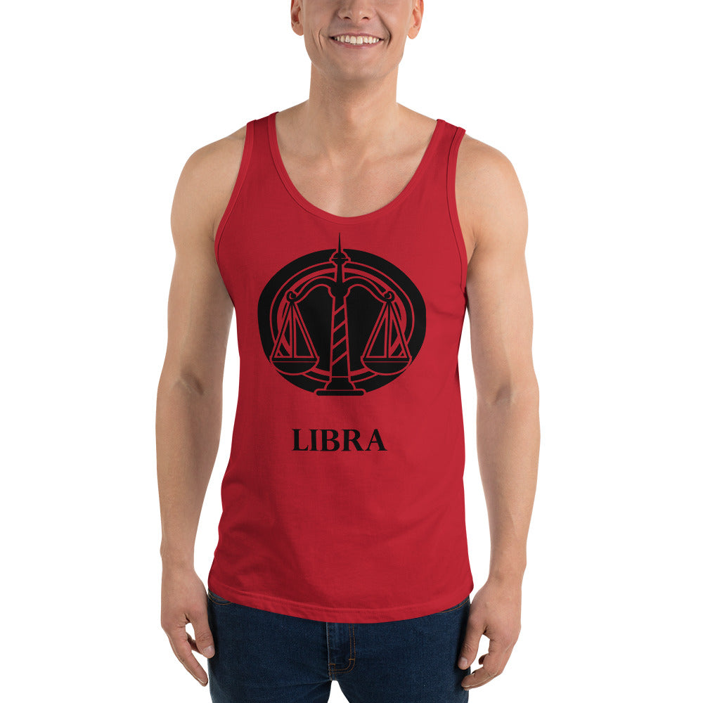 Libra Zodiac Tank Top Stamp The Zodiac Station