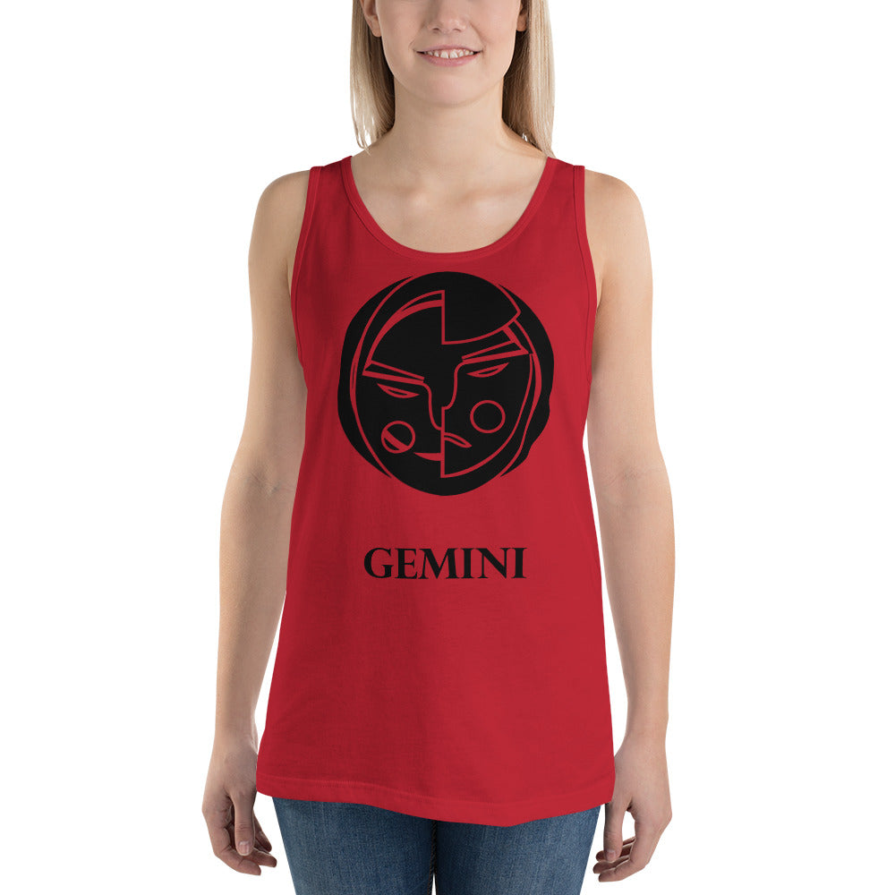 Gemini Zodiac Tank Top Stamp The Zodiac Station