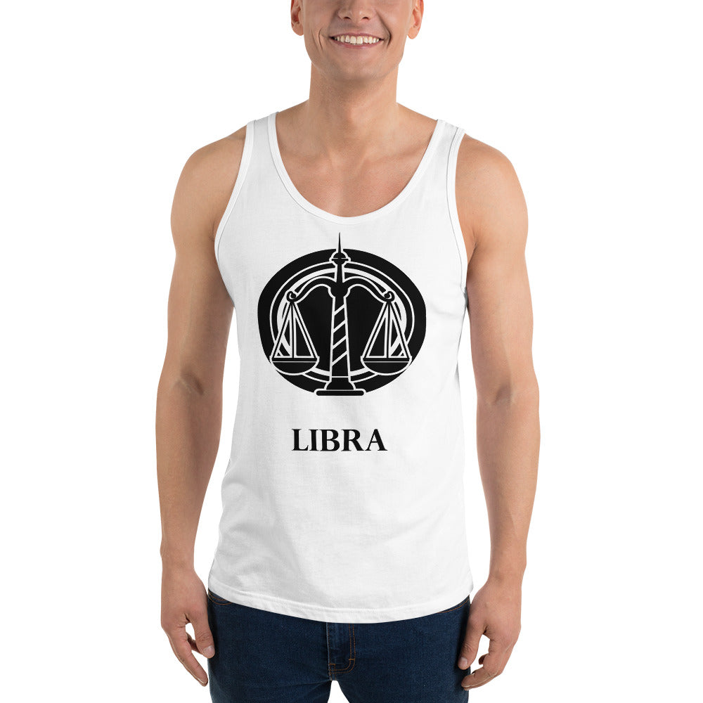 Libra Zodiac Tank Top Stamp The Zodiac Station