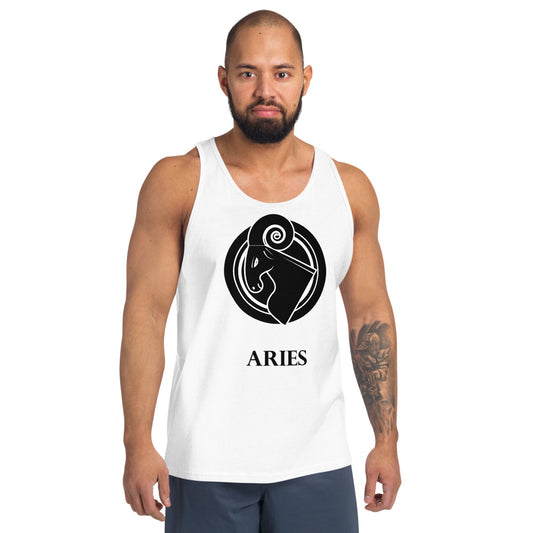 Aries Zodiac Tank Top Stamp The Zodiac Station