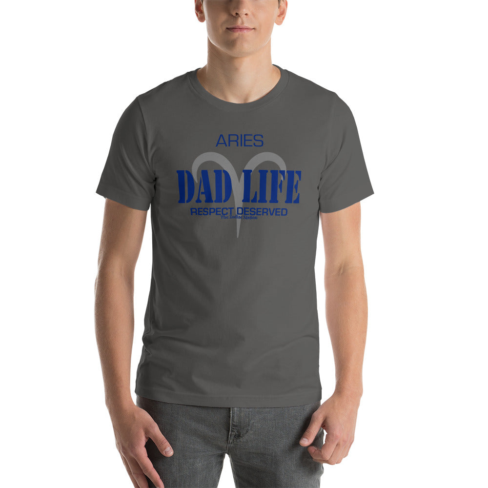 Aries Zodiac T-Shirt Short-sleeve unisex Dad Life The Zodiac Station