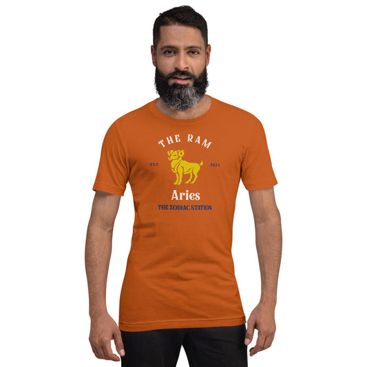 Aries Zodiac T-Shirt The Zodiac Station Short-Sleeve Unisex