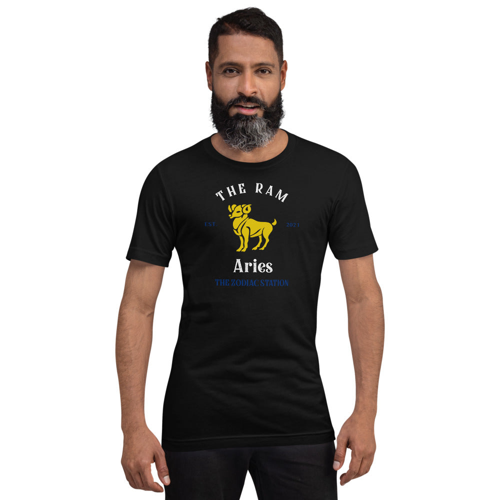 Aries Zodiac T-Shirt The Zodiac Station Short-Sleeve Unisex