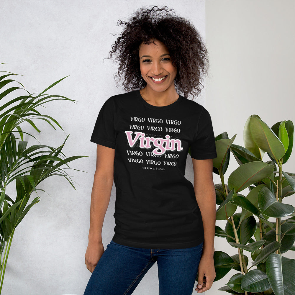 Virgo Zodiac T-Shirt Line The Zodiac Station