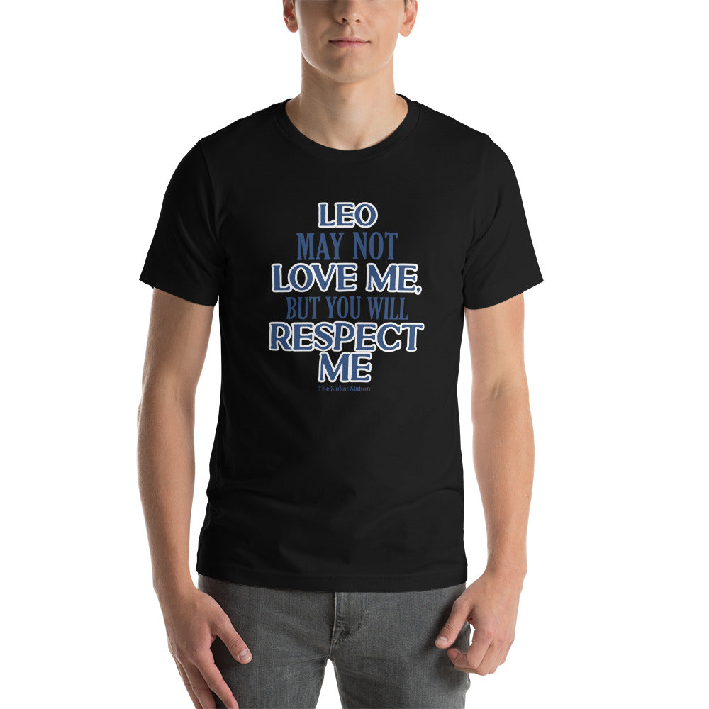 Leo Zodiac T-Shirt Short-sleeve unisex Respect The Zodiac Station