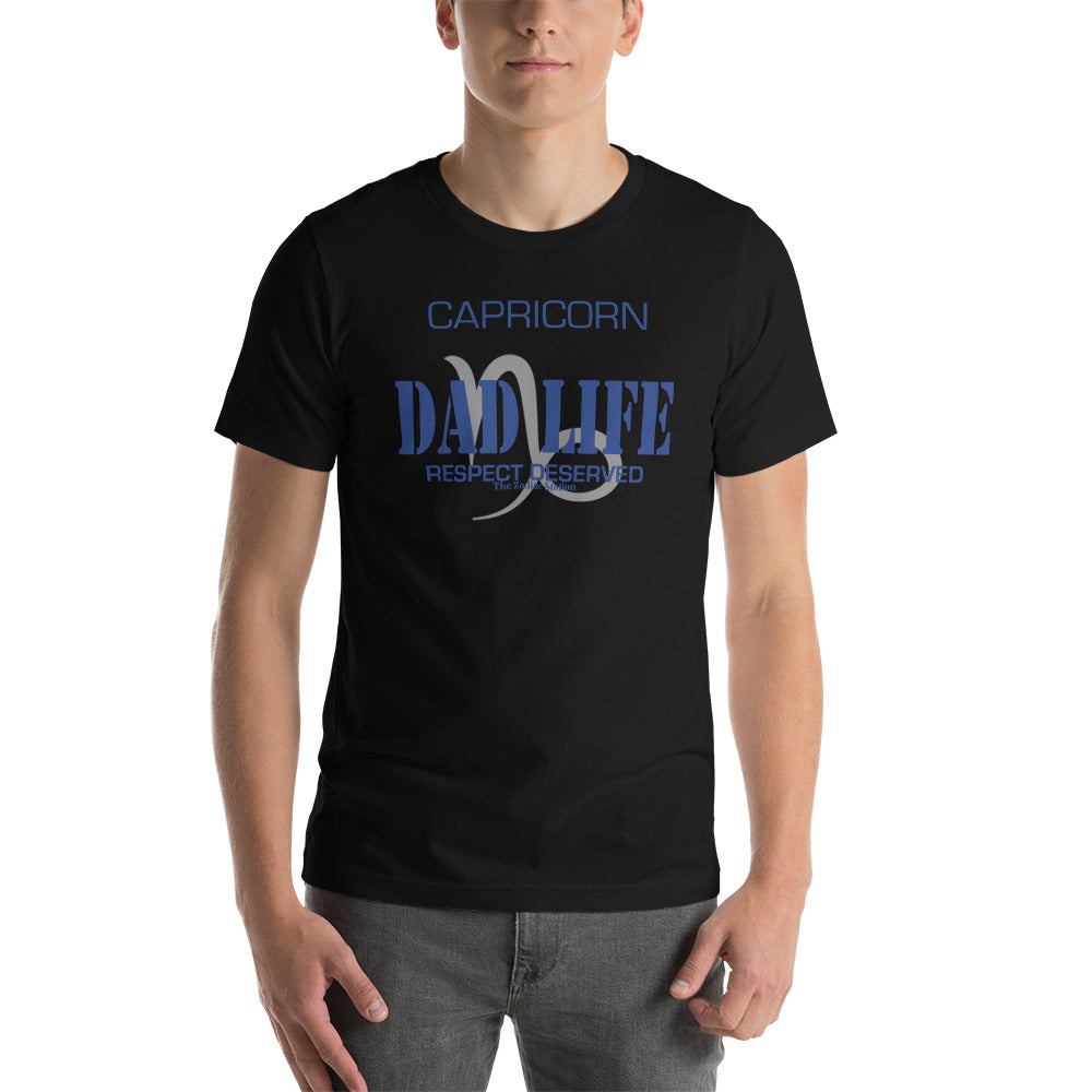 Capricorn Zodiac T-Shirt Short-sleeve unisex Dad Life The Zodiac Station