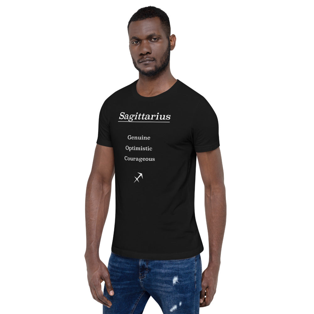 Sagittarius Zodiac T-Shirt Straight-Forward The Zodiac Station