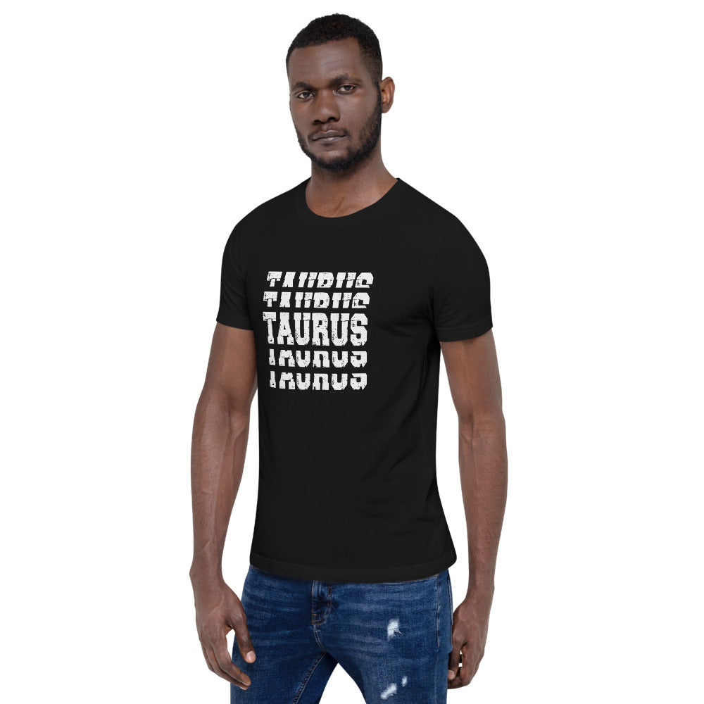 Taurus Zodiac T-Shirt Stack'em White The Zodiac Station