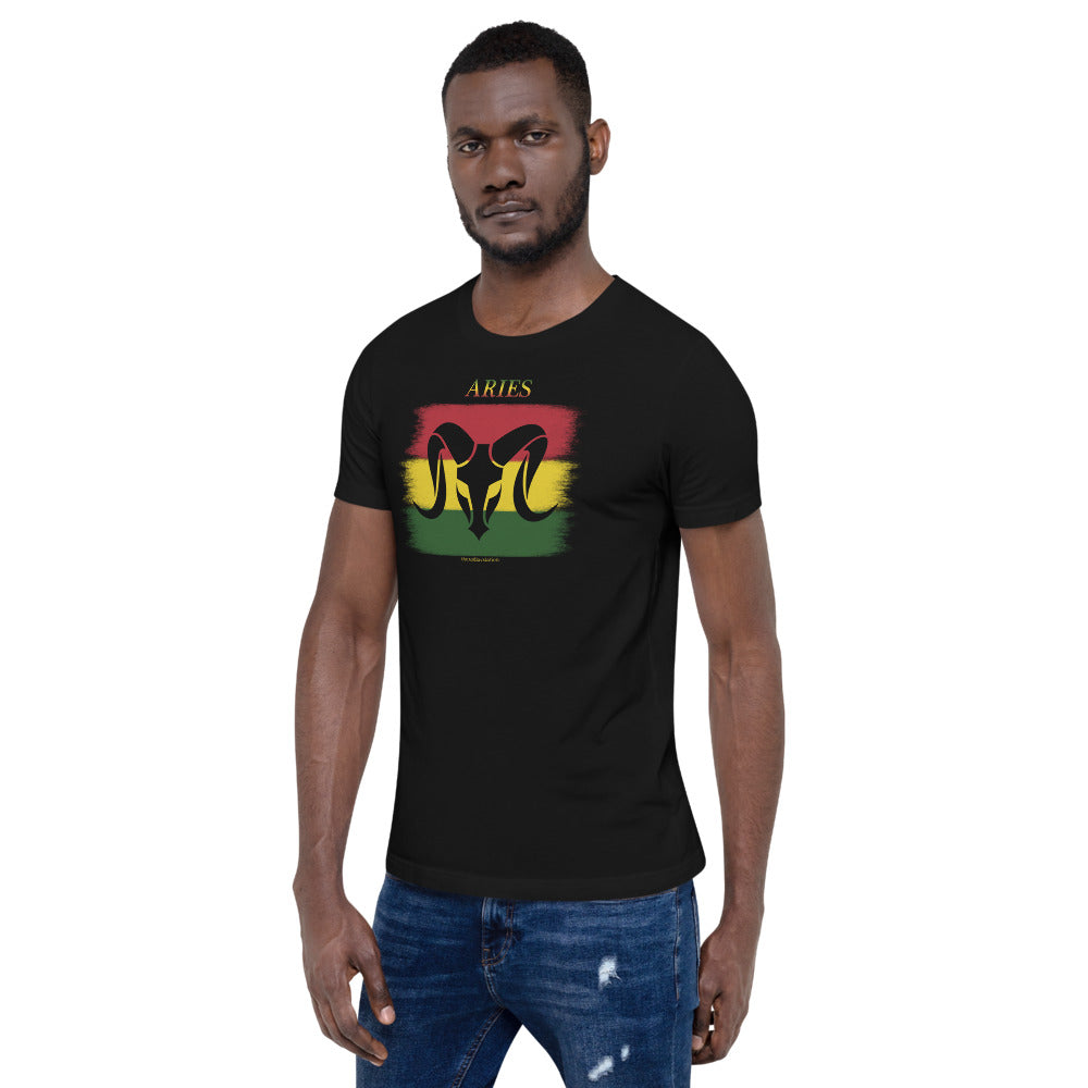 Aries Zodiac T-Shirt RYG The Zodiac Station Unisex