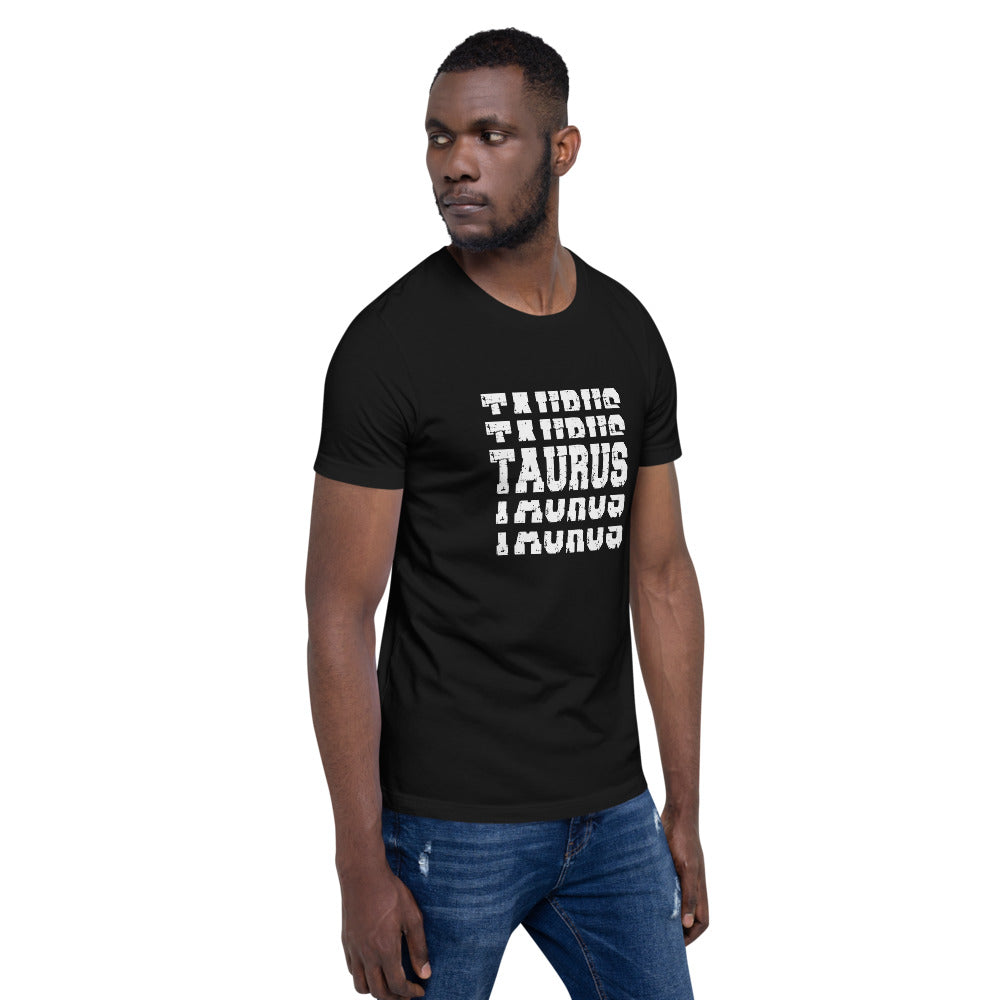 Taurus Zodiac T-Shirt Stack'em White The Zodiac Station