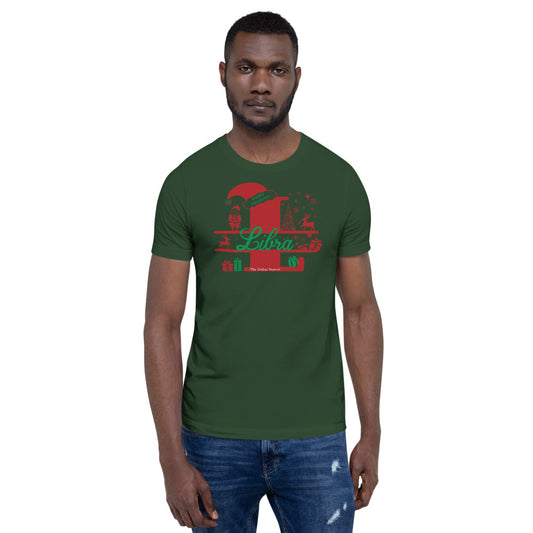 Libra Zodiac Christmas T-Shirt Letter The Zodiac Station