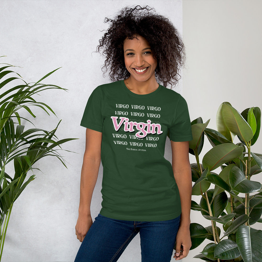 Virgo Zodiac T-Shirt Line The Zodiac Station