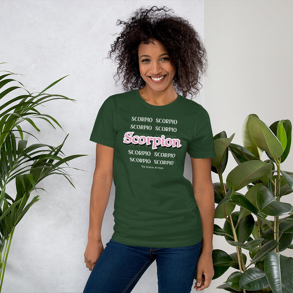 Scorpio Zodiac T-Shirt Line The Zodiac Station