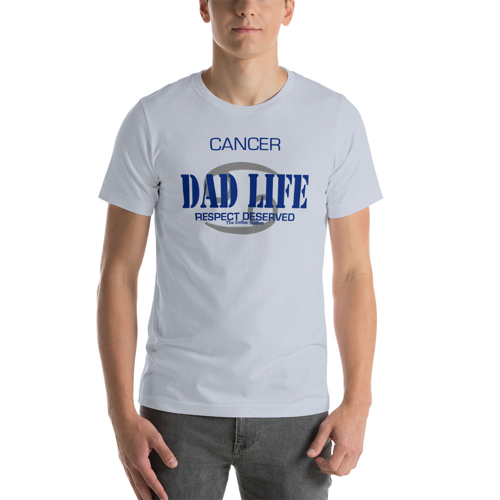 Cancer Zodiac T-Shirt Short-sleeve unisex Dad Life The Zodiac Station