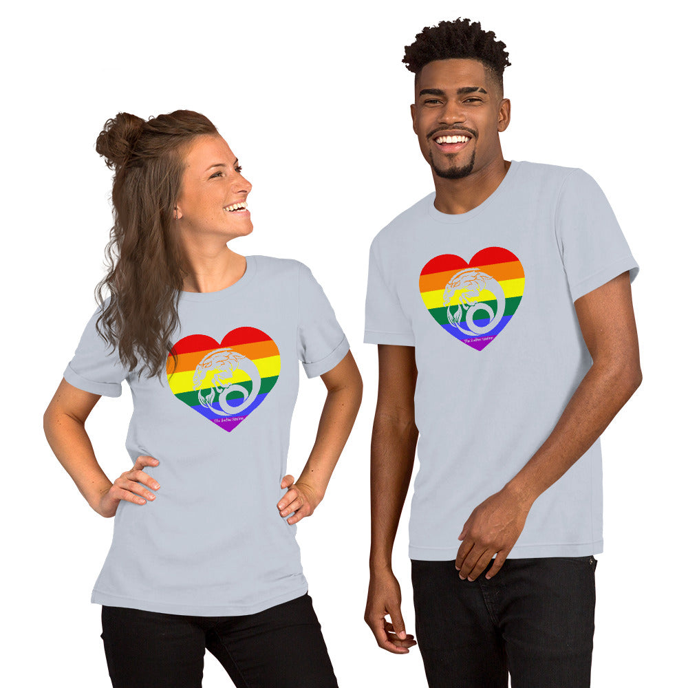 Capricorn Zodiac T-Shirt Unisex LGBTQ+ Heart The Zodiac Station