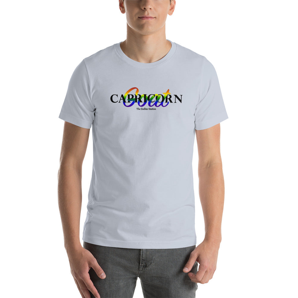 Capricorn Zodiac T-Shirt Unisex LGBTQ+ Twine The Zodiac Station