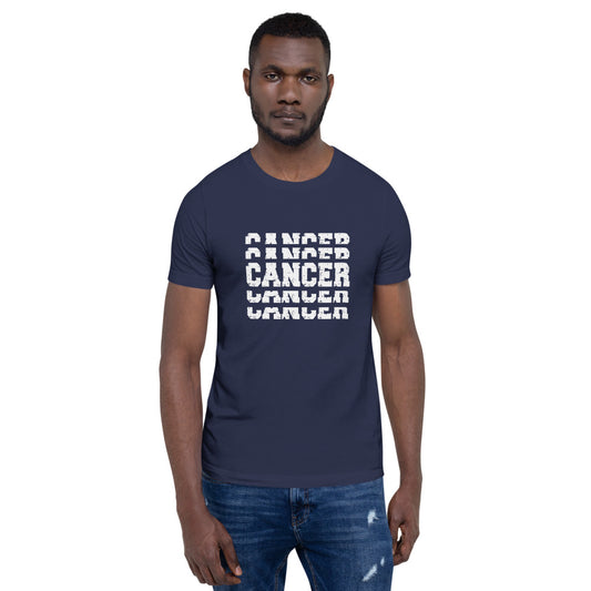 Cancer Zodiac T-Shirt Stack'em White The Zodiac Station