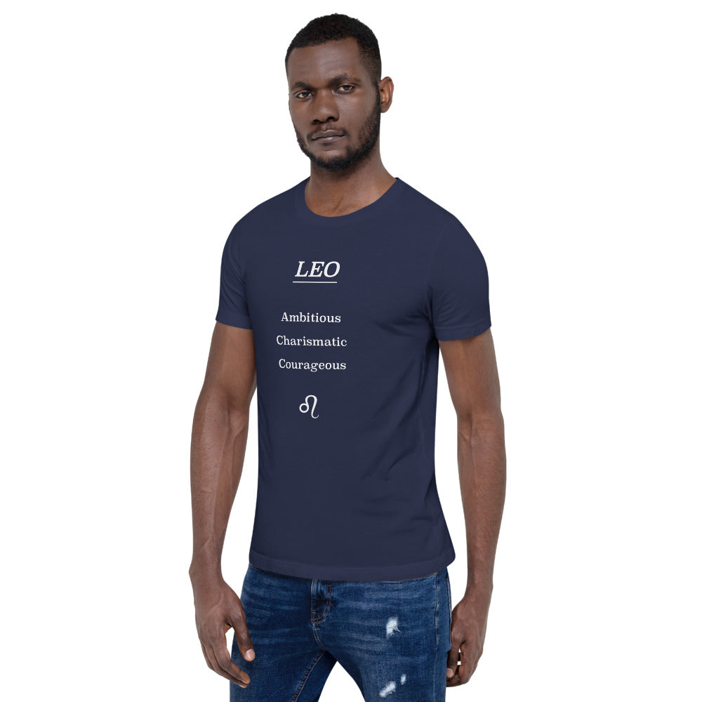 Leo Zodiac T-Shirt Straight-Forward The Zodiac Station