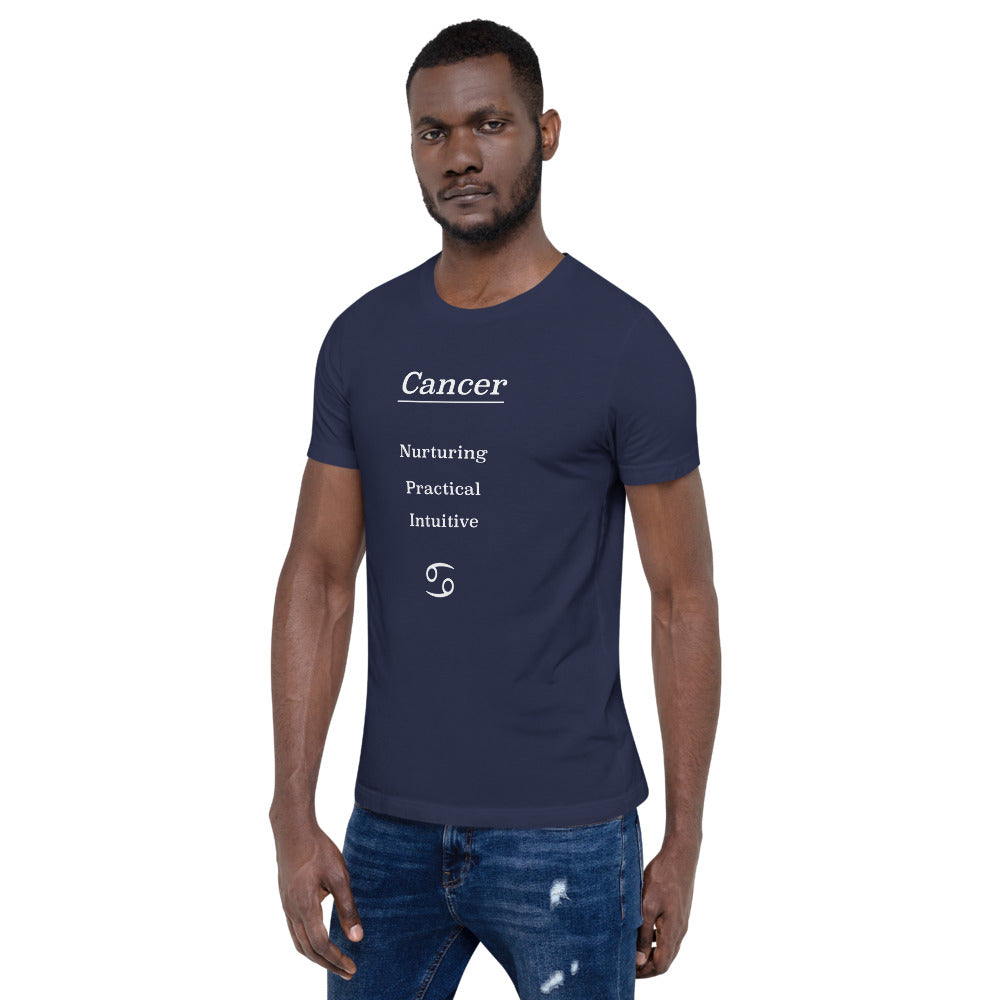 Cancer Zodiac T-Shirt Straight-Forward The Zodiac Station