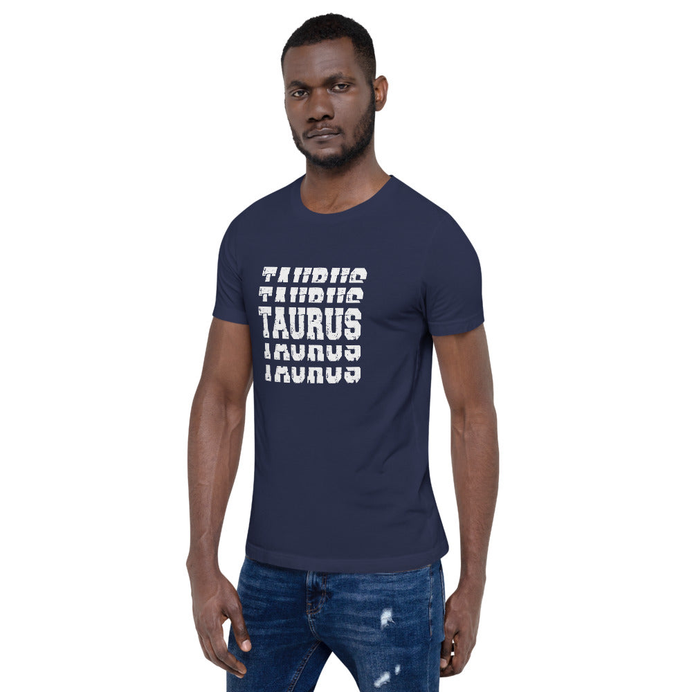 Taurus Zodiac T-Shirt Stack'em White The Zodiac Station