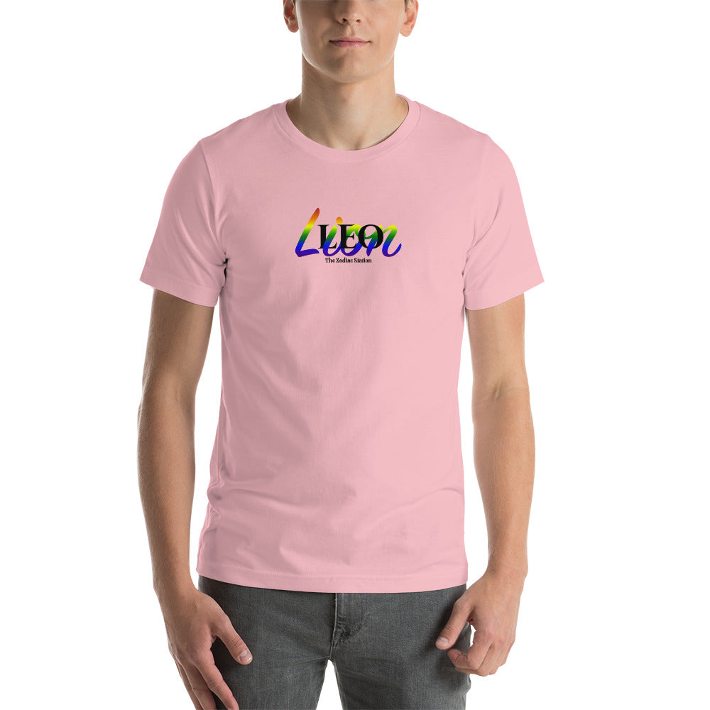 Leo Zodiac T-Shirt Unisex LGBTQ+ Twine The Zodiac Station