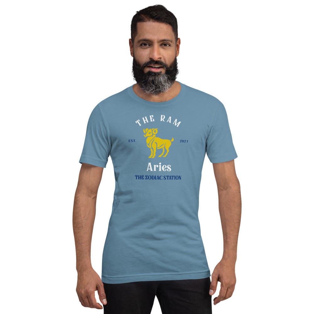 Aries Zodiac T-Shirt The Zodiac Station Short-Sleeve Unisex