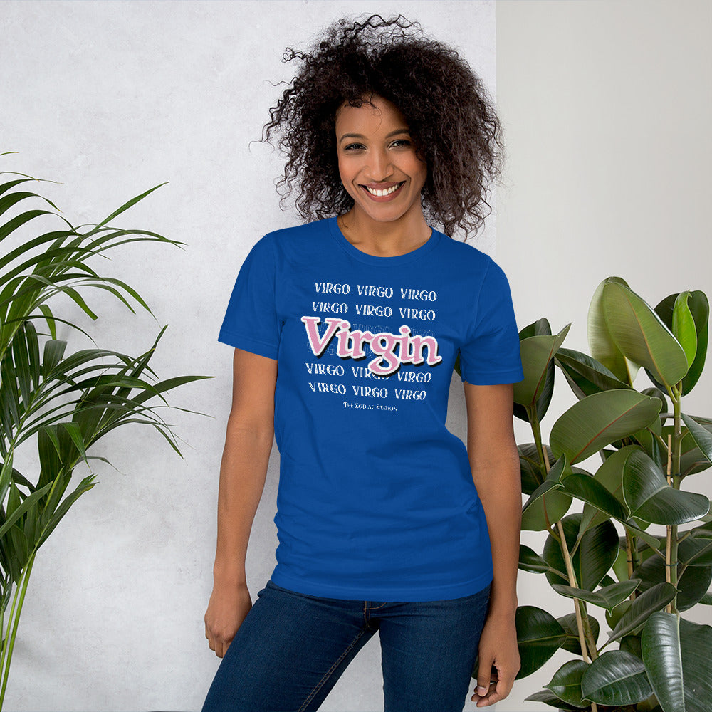 Virgo Zodiac T-Shirt Line The Zodiac Station