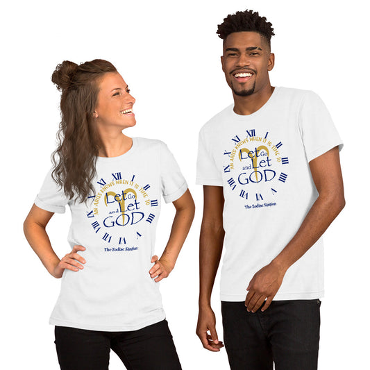 Aries Zodiac T-shirt Short-Sleeve Unisex Let Go The Zodiac Station