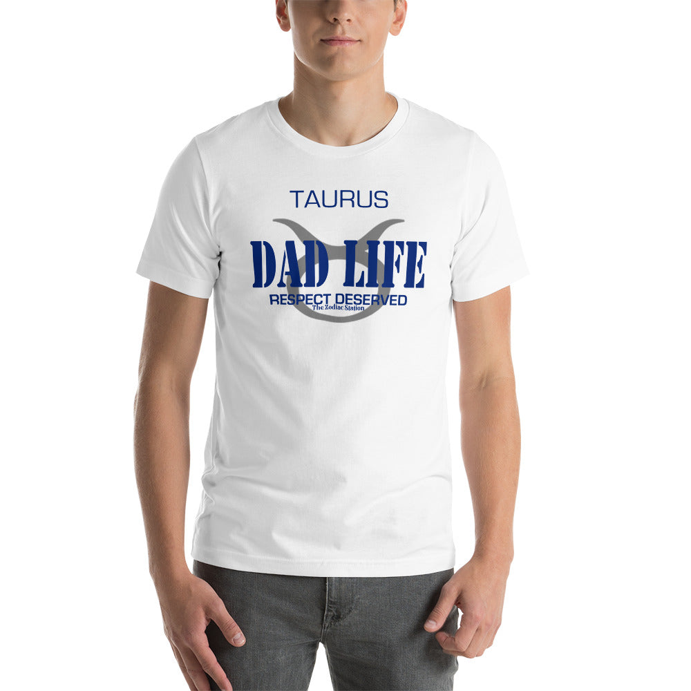 Taurus Zodiac T-Shirt Short-sleeve unisex Dad Life The Zodiac Station