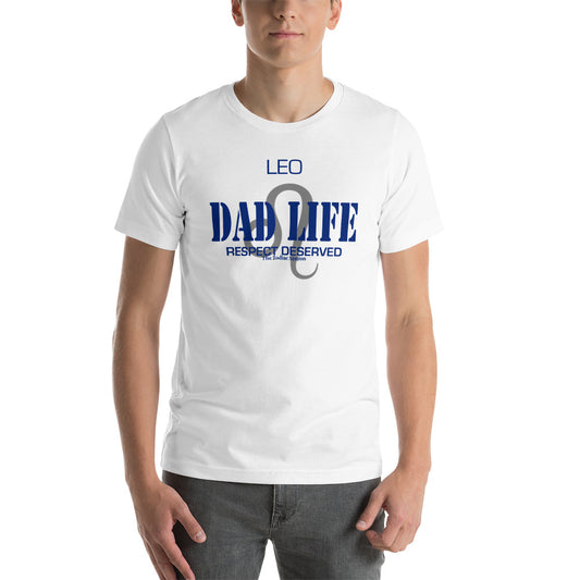 Leo Zodiac T-Shirt Short-sleeve unisex Dad Life the Zodiac Station