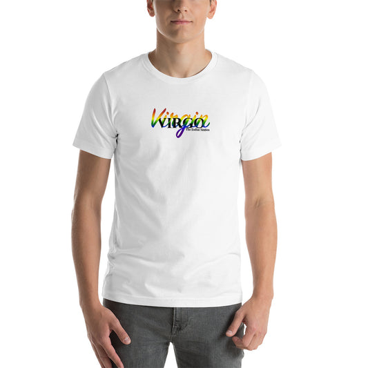 Virgo Zodiac T-Shirt Unisex LGBTQ+ Twine The Zodiac Station