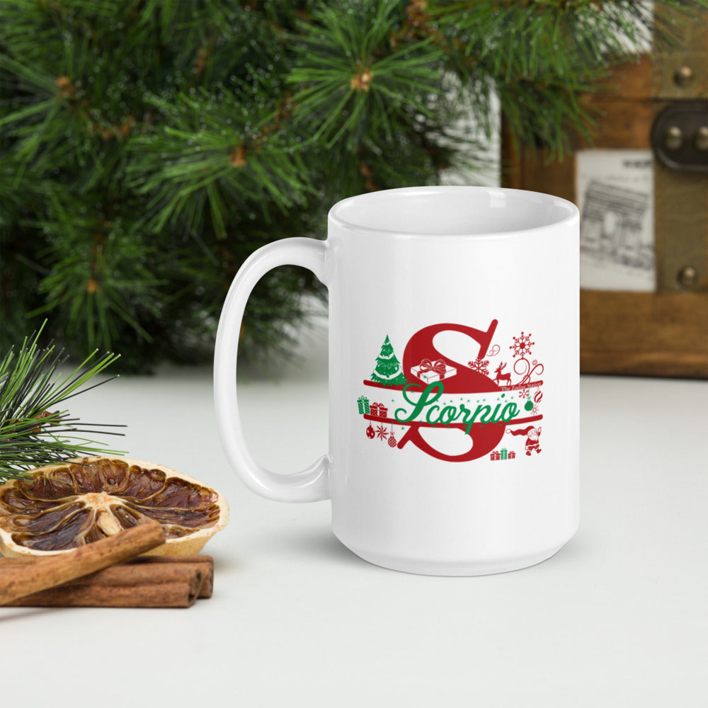 Scorpio Zodiac Christmas Mug The Zodiac Station