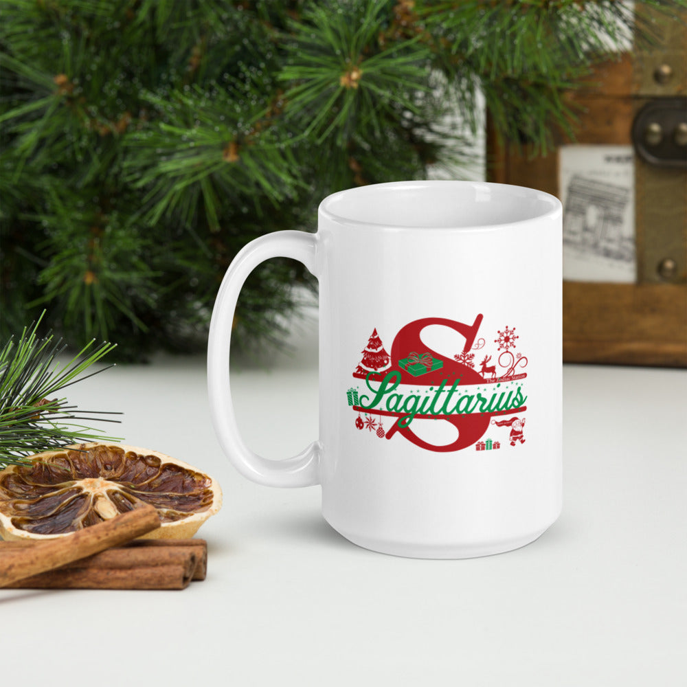 Sagittarius Zodiac Christmas Mug The Zodiac Station